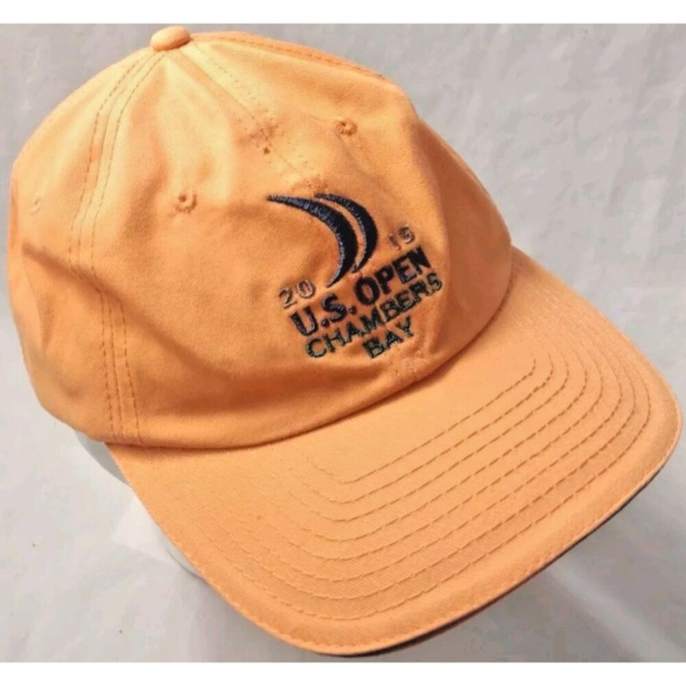 2015 US Open Chambers Bay USGA Member Adjustable Strapback Hat/Cap-EXCELLENT!